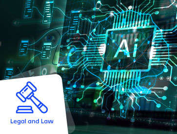 Digital network with Artificial Intelligence at the center of connections